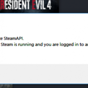 《生化危机4重制版》报错Unable to initialize SteamAPI.的解决办法