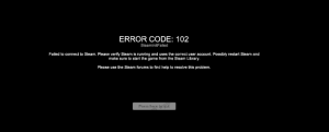 《坦能堡》报错ERROR CODE:102的解决办法