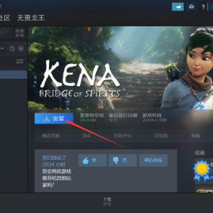 《凯娜：精神之桥 STEAM》点击下载游戏为什么速度很慢？