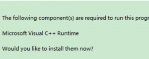 《Only Up!》报错Microsoft visual C++Runtime的解决办法
